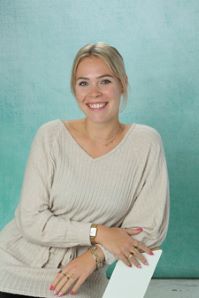 Pasfoto juf Lieve